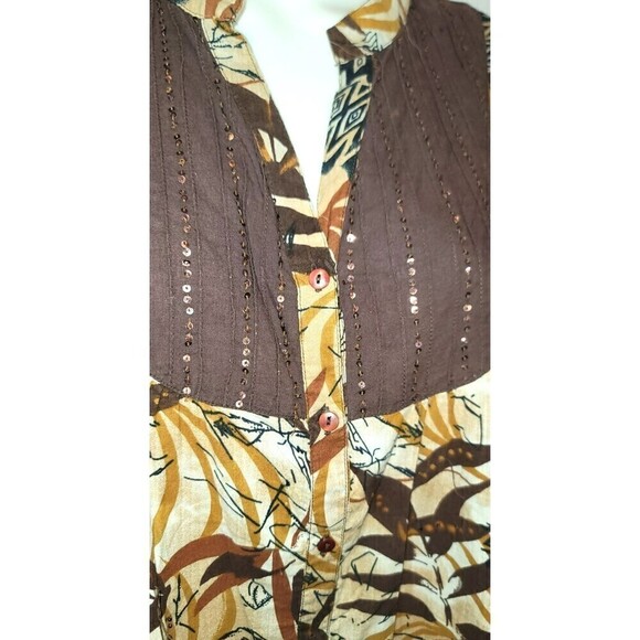 NWOT - Liz & Me Short Sleeve Button Up Blouse - Size 2X - Picture 7 of 10